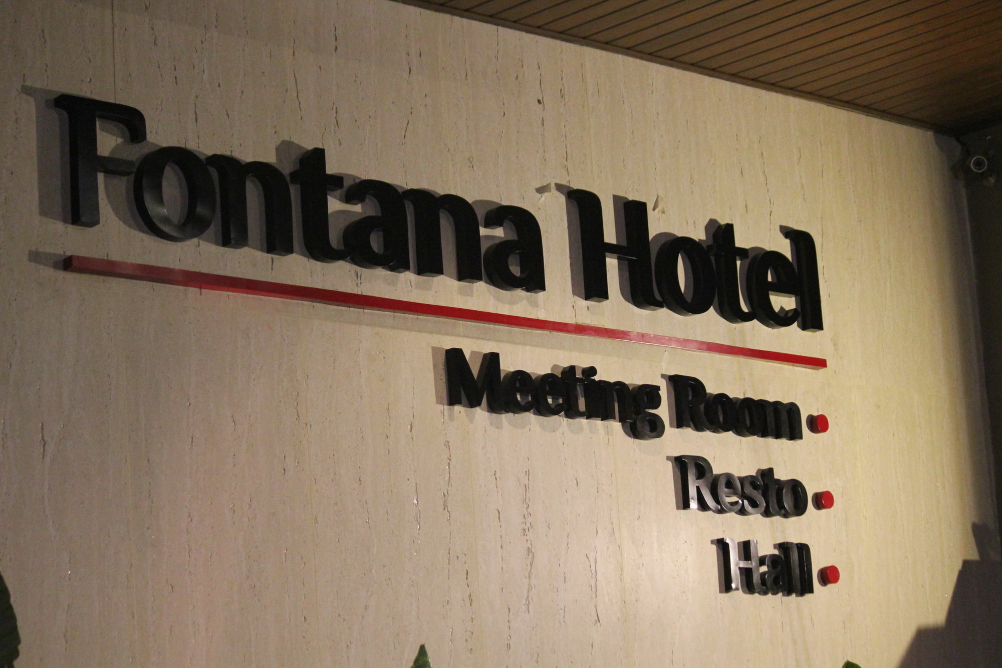 Fontana Hotel Giacarta Esterno foto