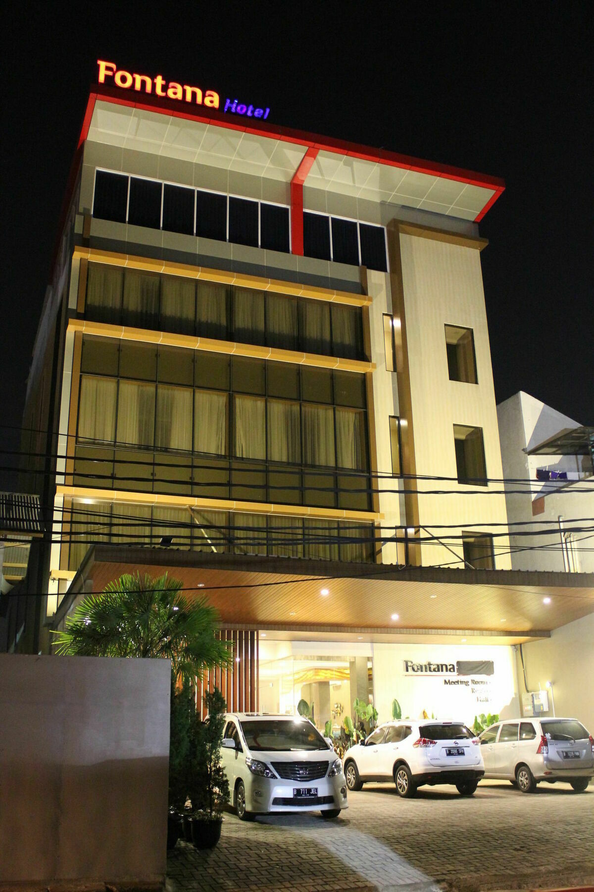 Fontana Hotel Giacarta Esterno foto